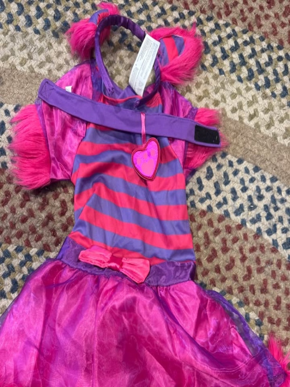 Girls Cheshire Cat costume 6/7